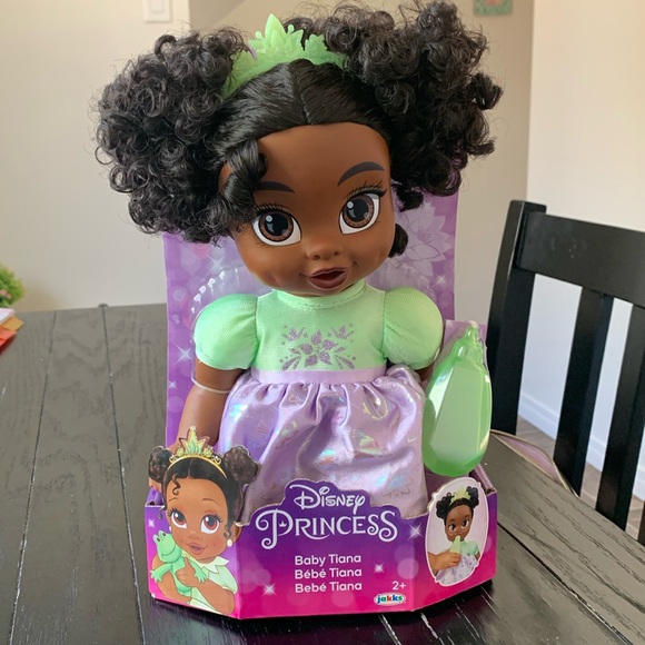 Disney Princess Baby Tiana doll Princess and the frog NEW - Picture 1 of 5